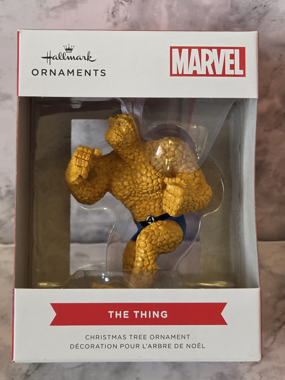 Hallmark Oraments - Marvel The Thing Christmas Tree Ornament